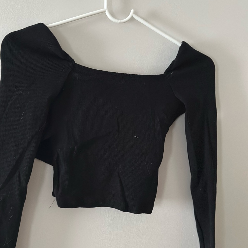 Elegant Black Women's Top
